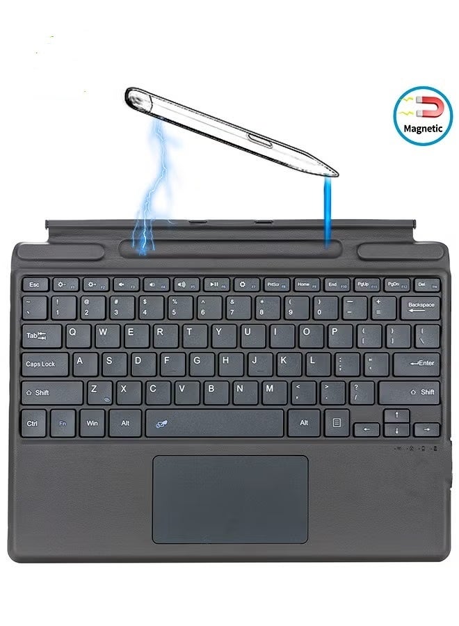 TUNKE Open Box – Backlit Bluetooth Keyboard Compatible with Surface Pro 8/9/10/X (13”) – English & Arabic Layout - Image 1